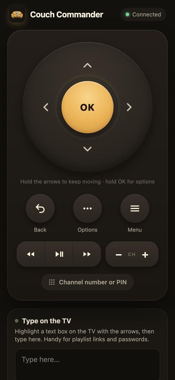 The phone remote
