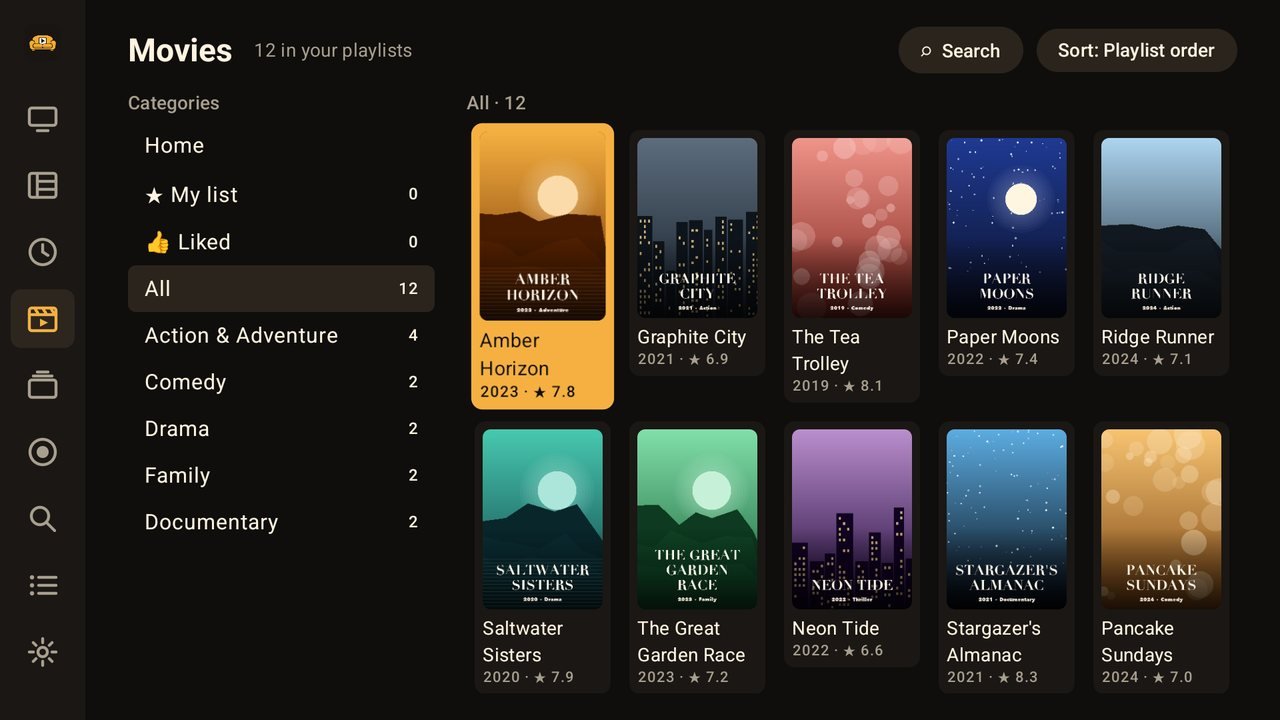 Movies by category